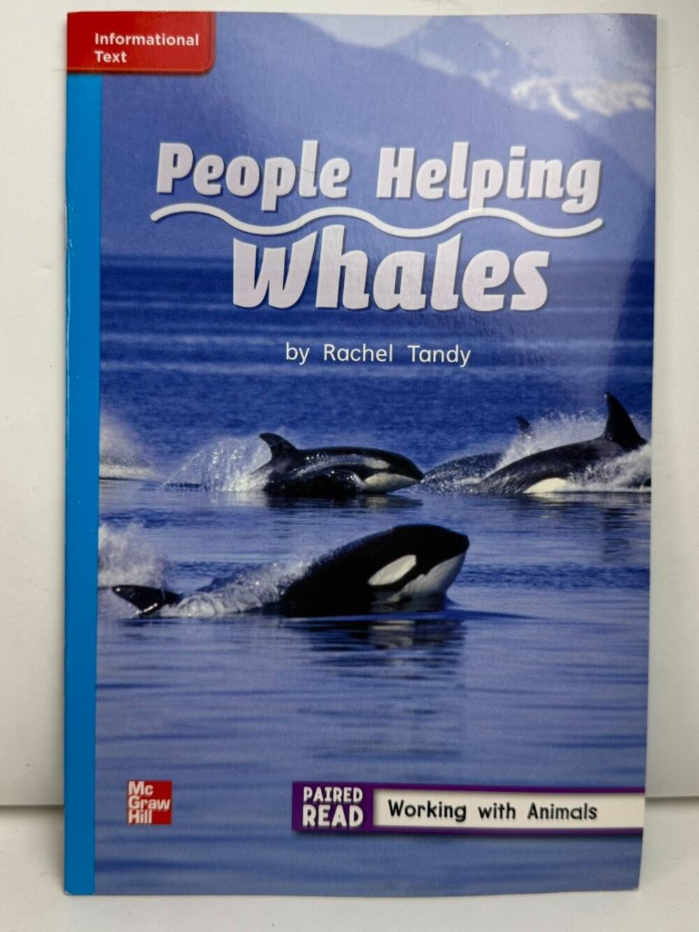 People Helping Whales by Rachel Tandy McGraw Hill 2nd Grade Book 9780021189922
